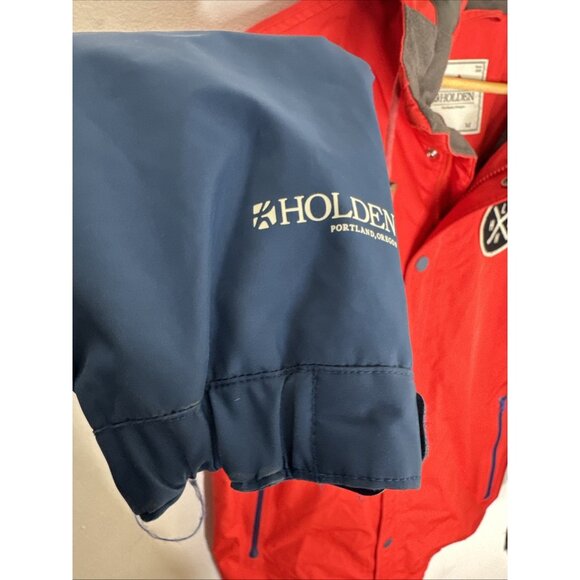 Holden Waterproof Ski Snowboard Jacket Red Blue Men’s M - Picture 2 of 9